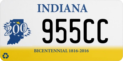IN license plate 955CC