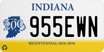 IN license plate 955EWN