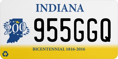 IN license plate 955GGQ