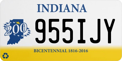 IN license plate 955IJY