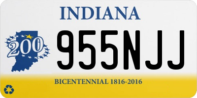 IN license plate 955NJJ