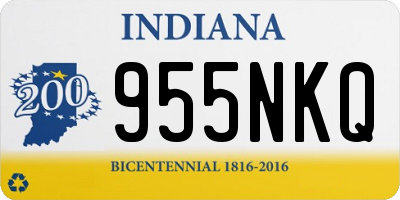 IN license plate 955NKQ