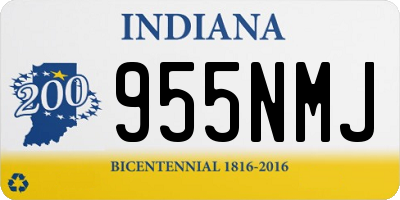 IN license plate 955NMJ
