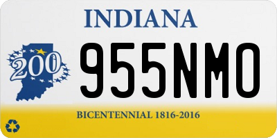 IN license plate 955NMO