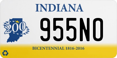 IN license plate 955NO