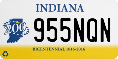IN license plate 955NQN