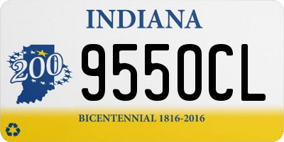 IN license plate 955OCL