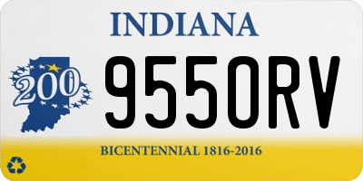 IN license plate 955ORV
