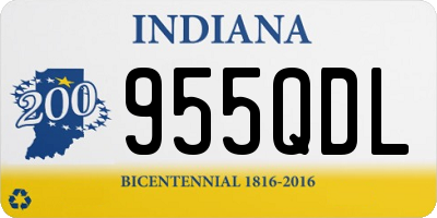 IN license plate 955QDL