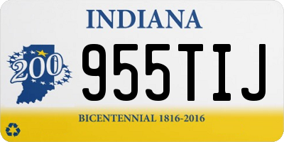 IN license plate 955TIJ
