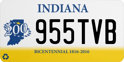 IN license plate 955TVB