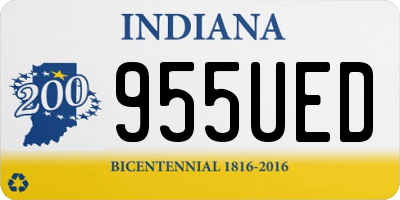 IN license plate 955UED