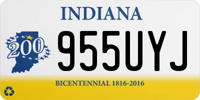 IN license plate 955UYJ