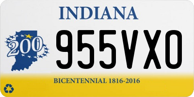 IN license plate 955VXO