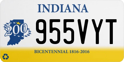 IN license plate 955VYT