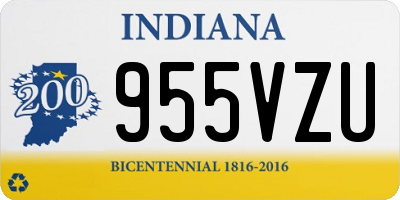 IN license plate 955VZU