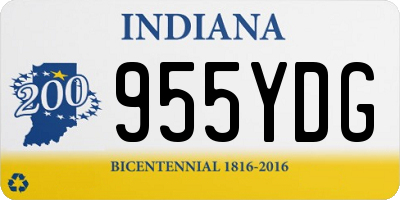 IN license plate 955YDG