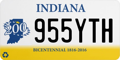 IN license plate 955YTH