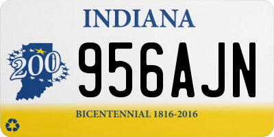 IN license plate 956AJN