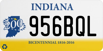 IN license plate 956BQL