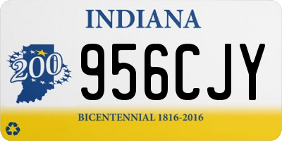 IN license plate 956CJY