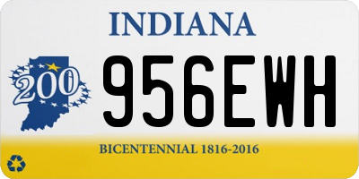 IN license plate 956EWH