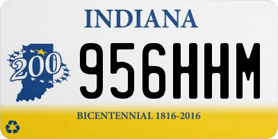 IN license plate 956HHM