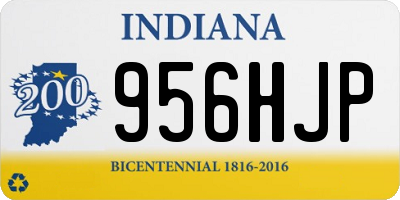 IN license plate 956HJP