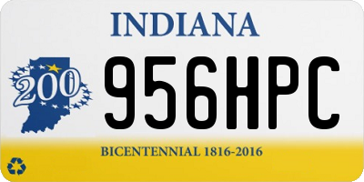 IN license plate 956HPC