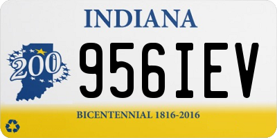 IN license plate 956IEV