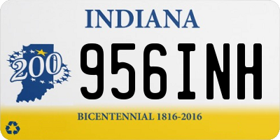 IN license plate 956INH