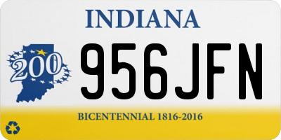 IN license plate 956JFN