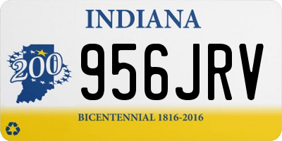IN license plate 956JRV