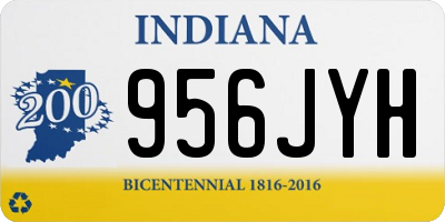 IN license plate 956JYH
