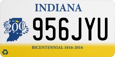 IN license plate 956JYU