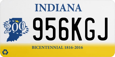 IN license plate 956KGJ