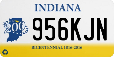 IN license plate 956KJN