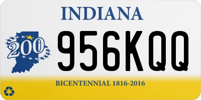 IN license plate 956KQQ