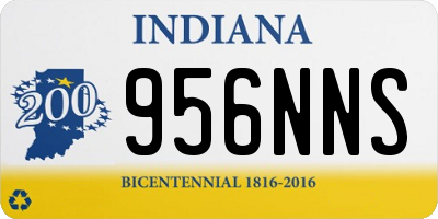 IN license plate 956NNS