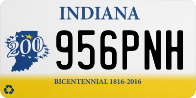 IN license plate 956PNH