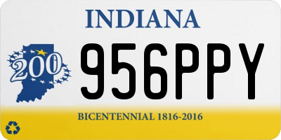 IN license plate 956PPY
