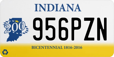 IN license plate 956PZN