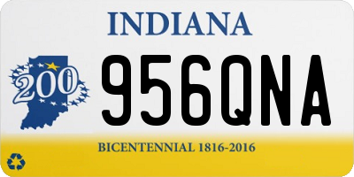 IN license plate 956QNA