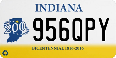 IN license plate 956QPY