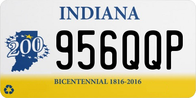IN license plate 956QQP