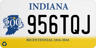 IN license plate 956TQJ