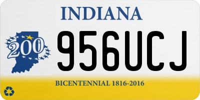 IN license plate 956UCJ