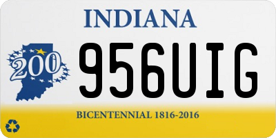 IN license plate 956UIG