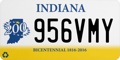 IN license plate 956VMY