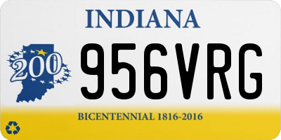 IN license plate 956VRG